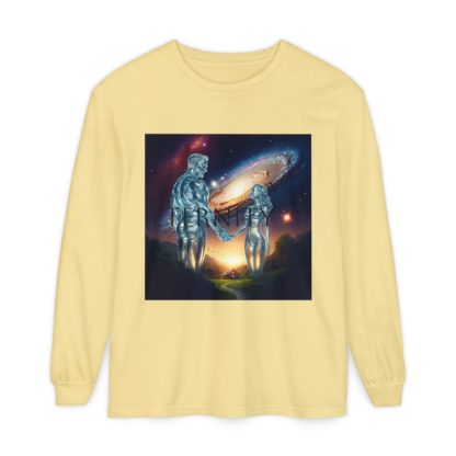 Eternity Unisex Garment-dyed Long Sleeve T-Shirt - Image 9