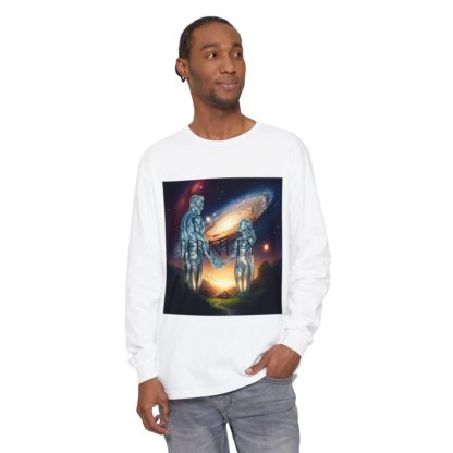 Eternity Unisex Garment-dyed Long Sleeve T-Shirt - Image 3