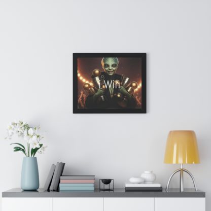 I Win Framed Horizontal Poster - Image 8
