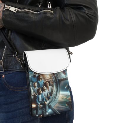 Space Small Cell Phone Wallet - Image 3