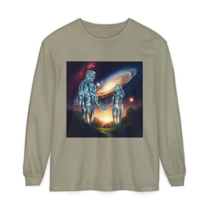 Eternity Unisex Garment-dyed Long Sleeve T-Shirt - Image 13