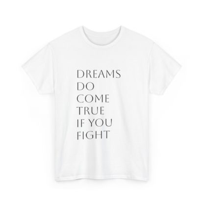 Dreams Come True Unisex Heavy Cotton Tee - Image 3