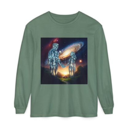 Eternity Unisex Garment-dyed Long Sleeve T-Shirt - Image 21