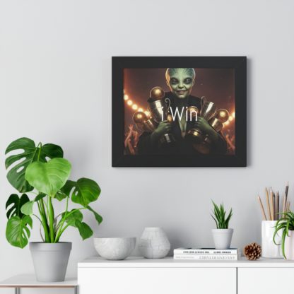 I Win Framed Horizontal Poster - Image 2