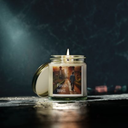 Keep Walking to the Finish Scented Candles, Coconut Apricot Wax (4oz, 9oz) - Image 20