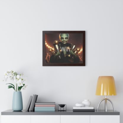 I Win Framed Horizontal Poster - Image 17