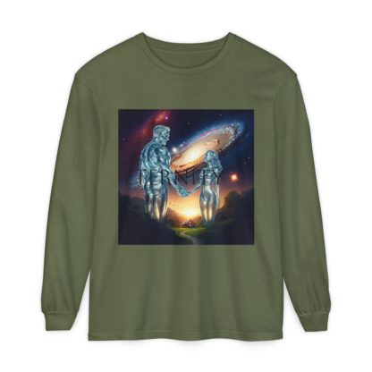 Eternity Unisex Garment-dyed Long Sleeve T-Shirt - Image 17