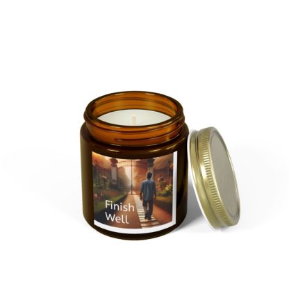 Keep Walking to the Finish Scented Candles, Coconut Apricot Wax (4oz, 9oz) - Image 34