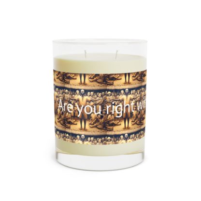 Are you Right with Jesus? Scented Candle - Full Glass, 11oz
