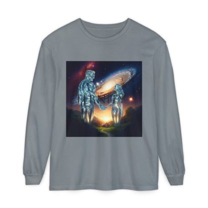 Eternity Unisex Garment-dyed Long Sleeve T-Shirt - Image 25