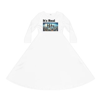Rapture Women's Long Sleeve Dance Dress (AOP)