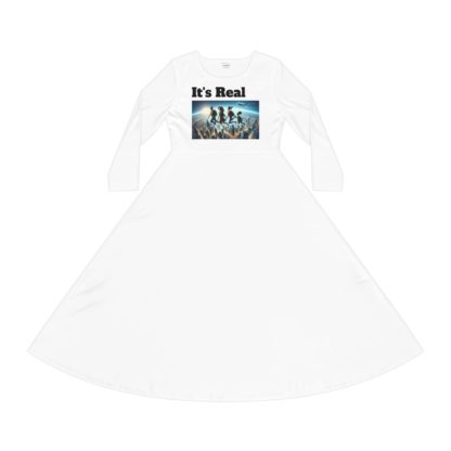 Rapture Women's Long Sleeve Dance Dress (AOP)