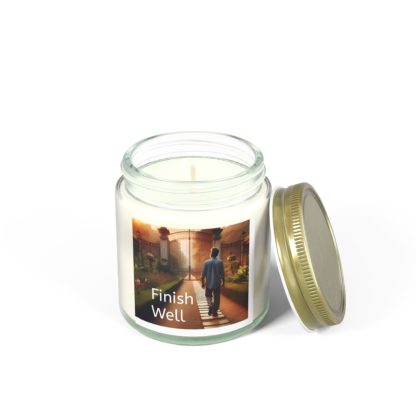 Keep Walking to the Finish Scented Candles, Coconut Apricot Wax (4oz, 9oz) - Image 30